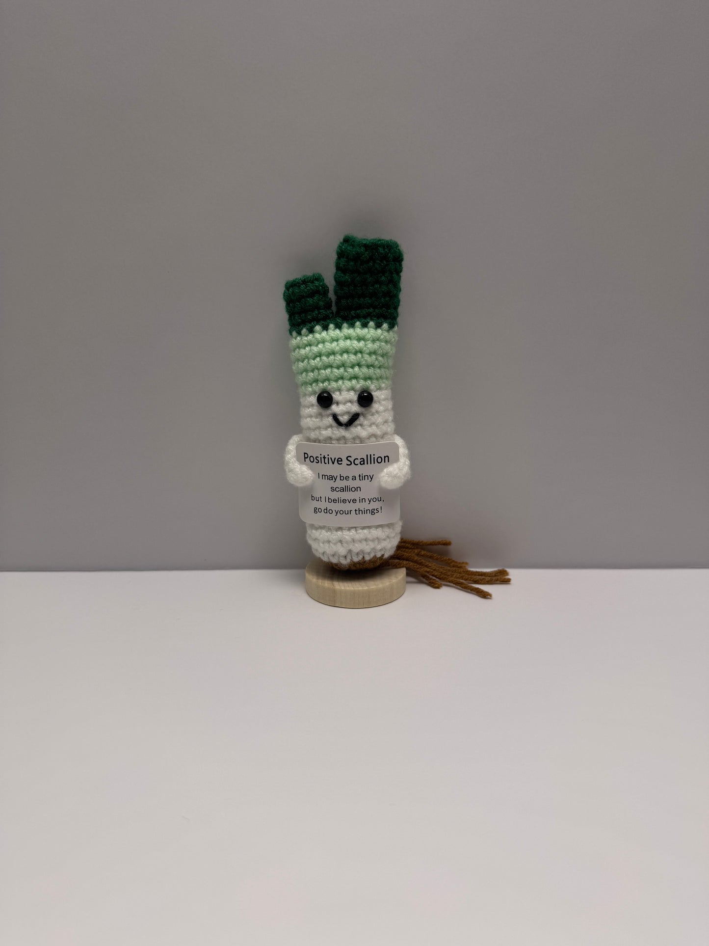 Handmade Crochet Positivity Plush – Uplifting Gifts & Home Décor by CraftnCrumble LLC