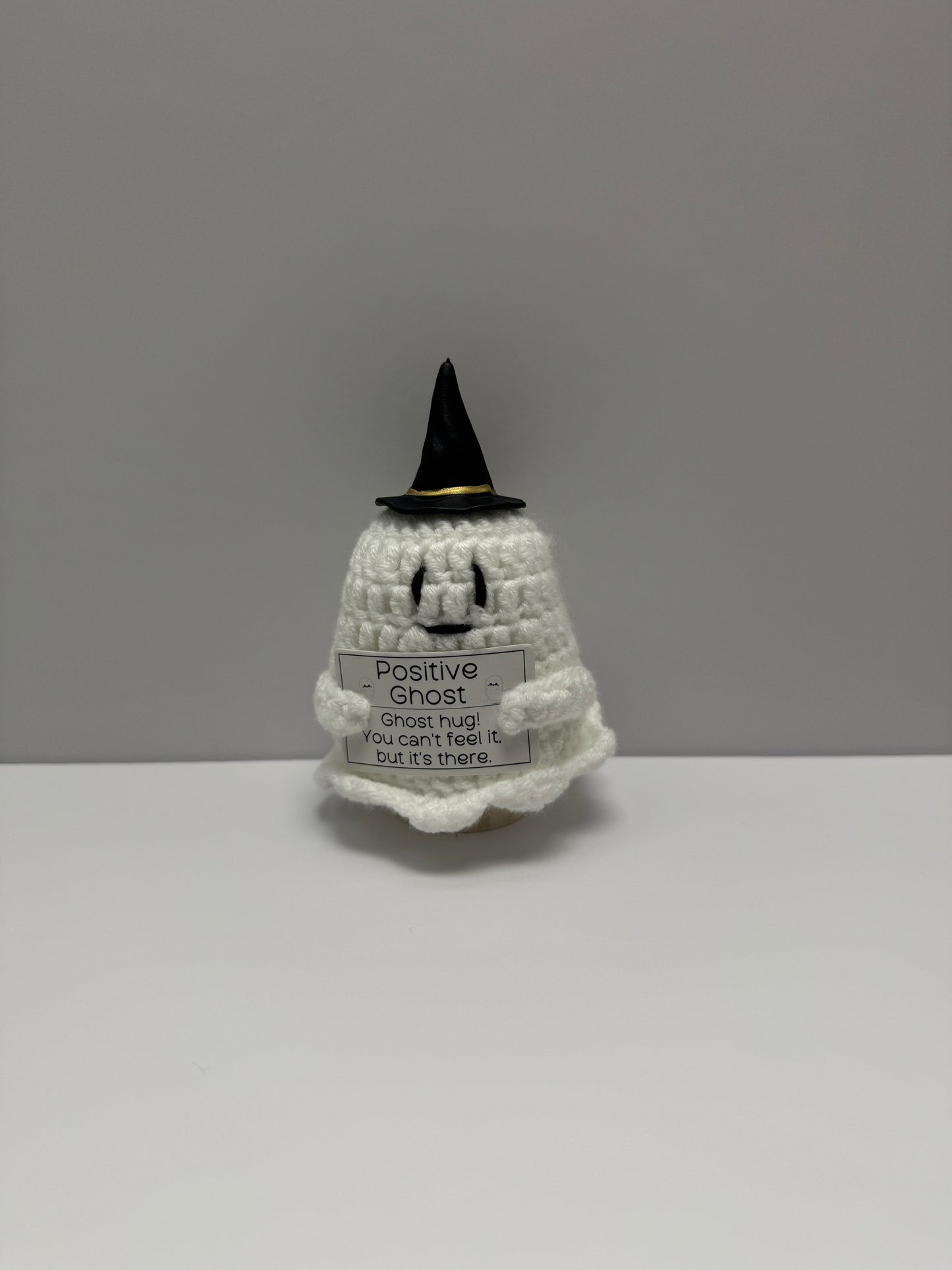 Handmade Crochet Positivity Plush – Uplifting Gifts & Home Décor by CraftnCrumble LLC