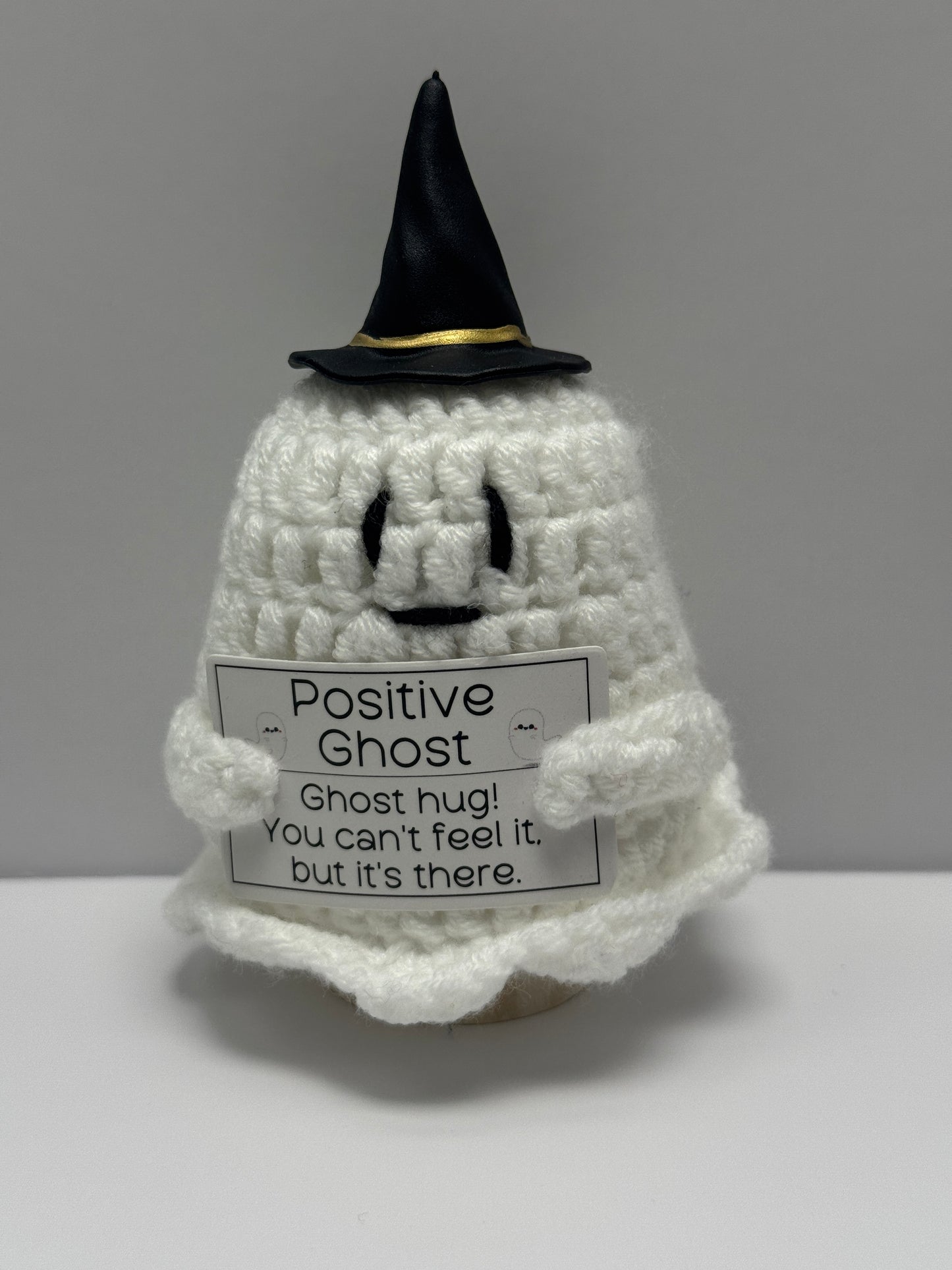 Handmade Crochet Positivity Plush – Uplifting Gifts & Home Décor by CraftnCrumble LLC