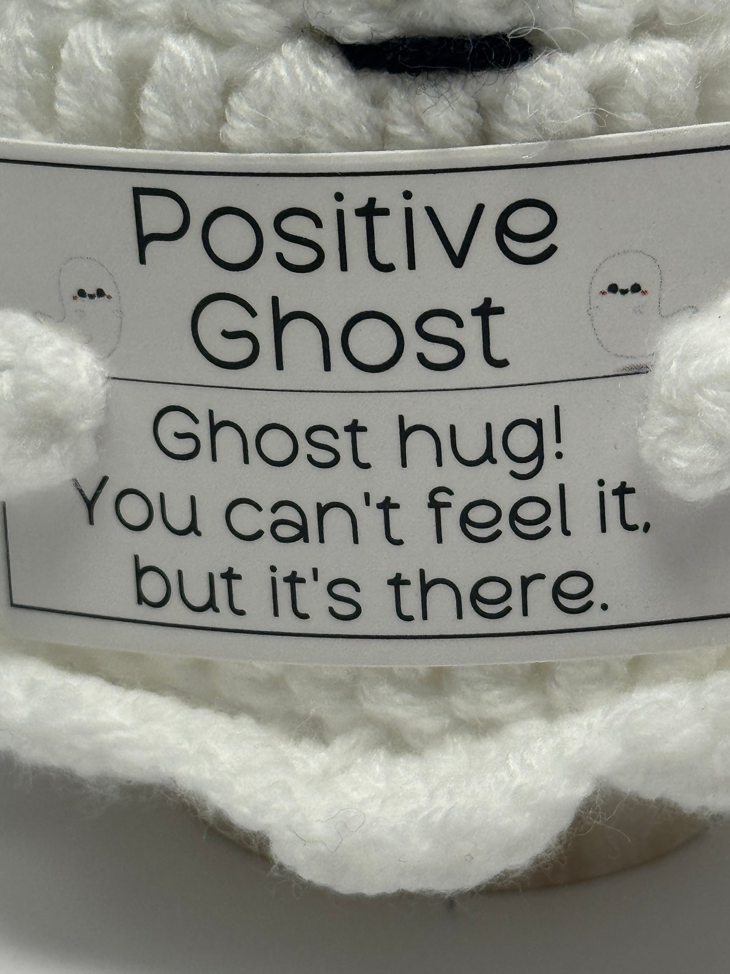 Handmade Crochet Positivity Plush – Uplifting Gifts & Home Décor by CraftnCrumble LLC