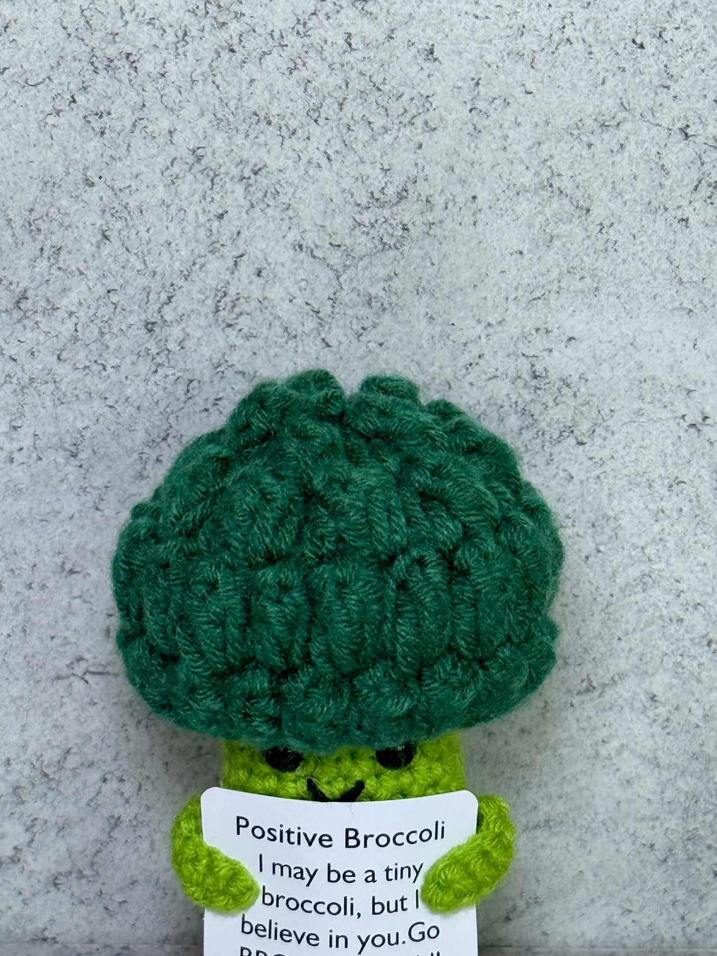 Handmade Crochet Positivity Plush – Uplifting Gifts & Home Décor by CraftnCrumble LLC