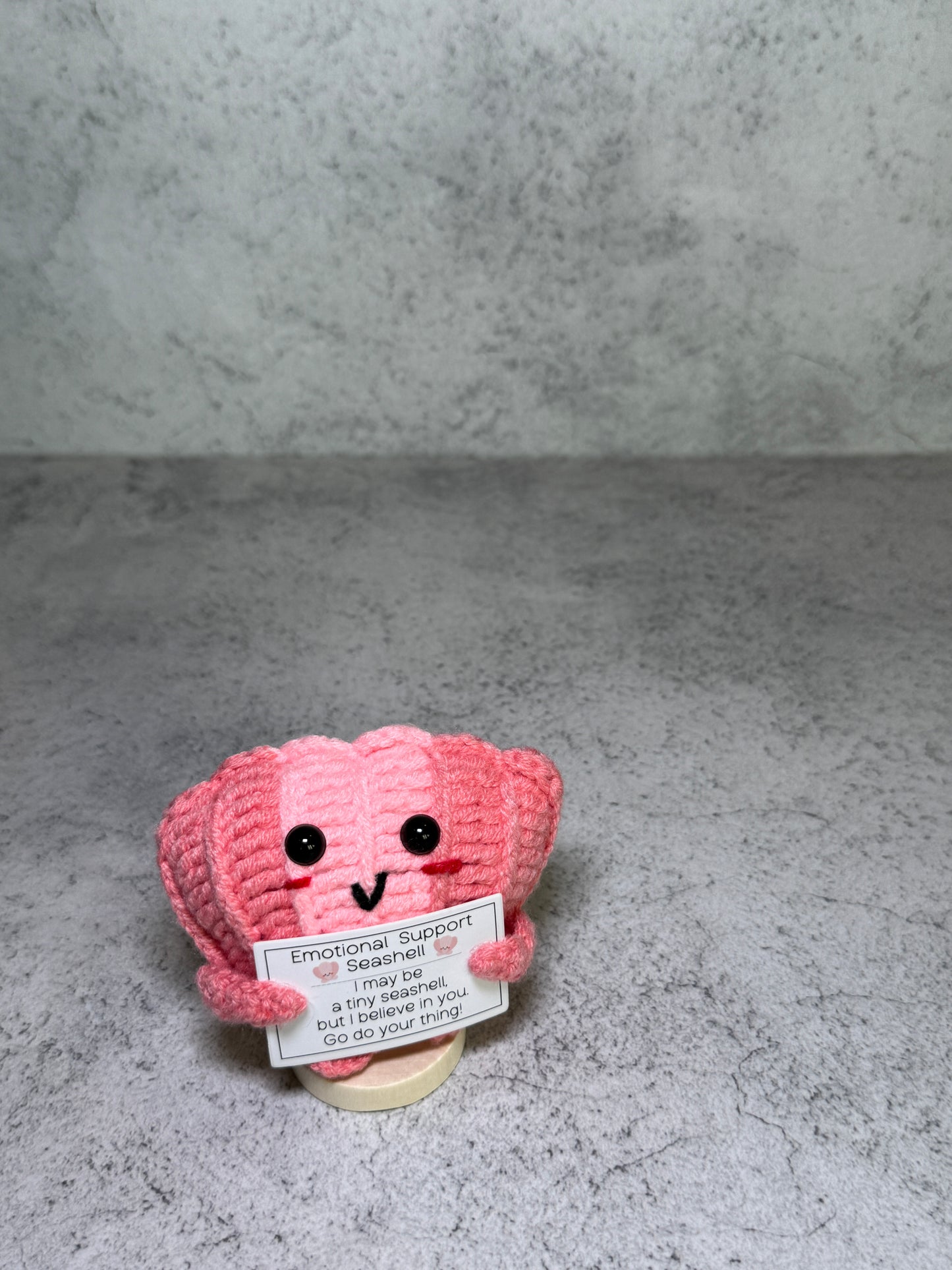 Handmade Crochet Positivity Plush – Uplifting Gifts & Home Décor by CraftnCrumble LLC