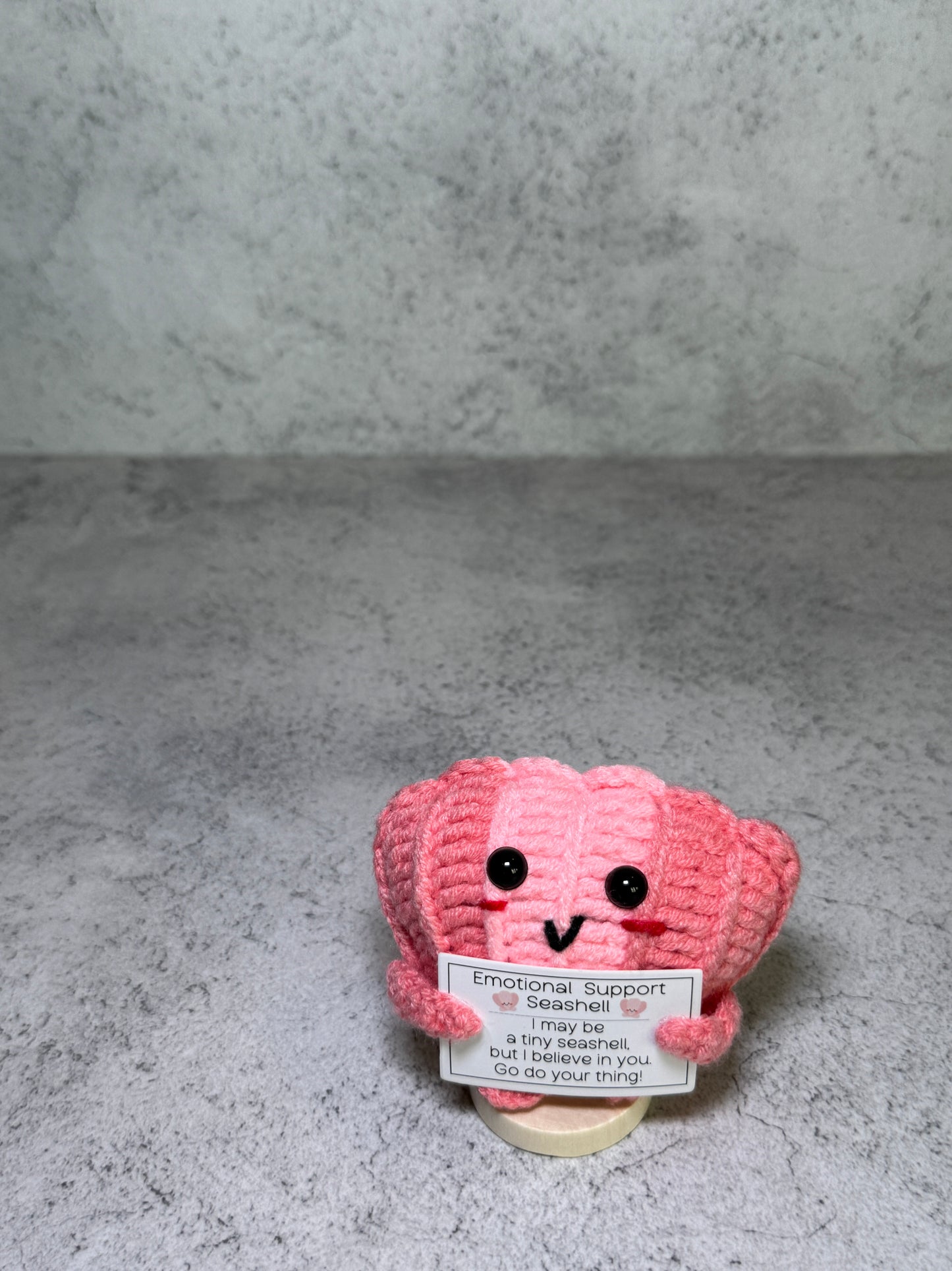 Handmade Crochet Positivity Plush – Uplifting Gifts & Home Décor by CraftnCrumble LLC