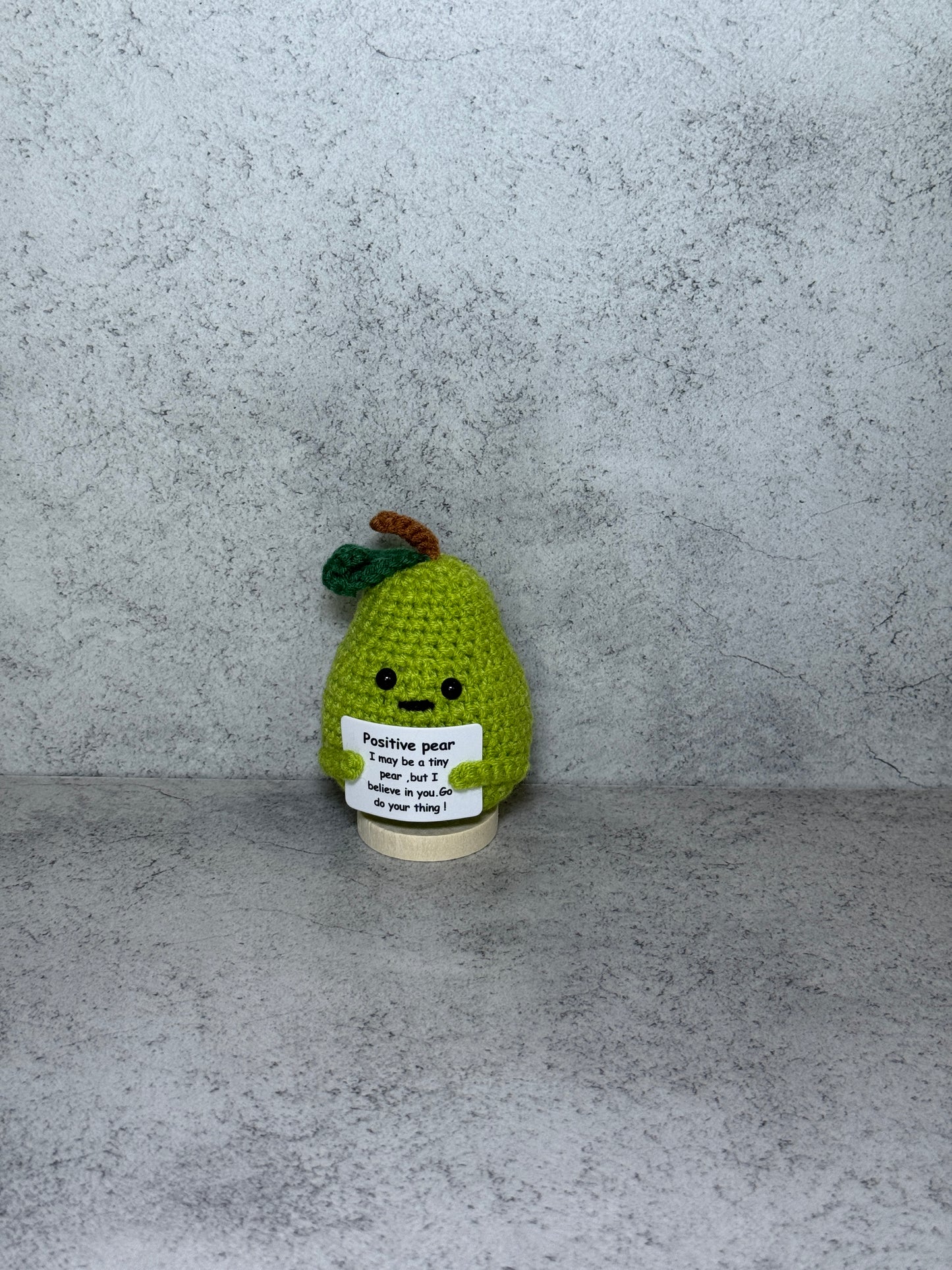 Handmade Crochet Positivity Plush – Uplifting Gifts & Home Décor by CraftnCrumble LLC