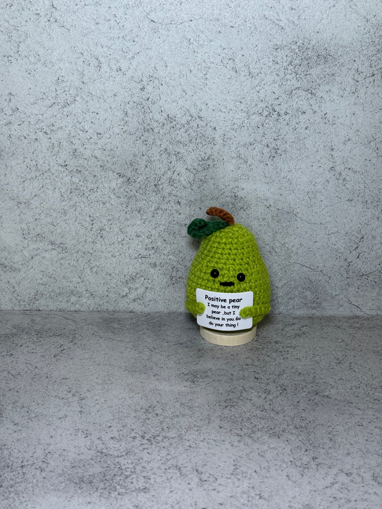 Handmade Crochet Positivity Plush – Uplifting Gifts & Home Décor by CraftnCrumble LLC