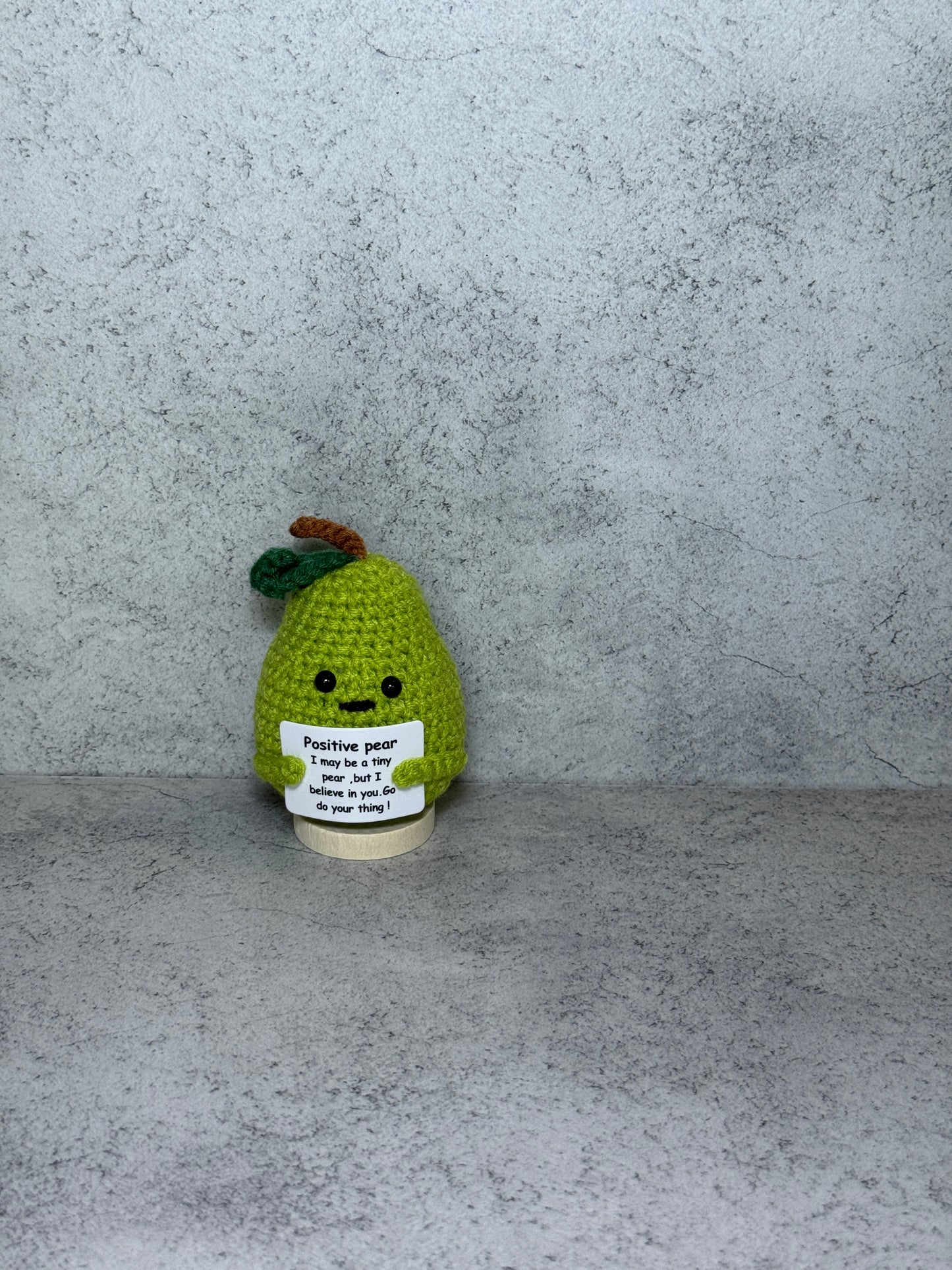 Handmade Crochet Positivity Plush – Uplifting Gifts & Home Décor by CraftnCrumble LLC