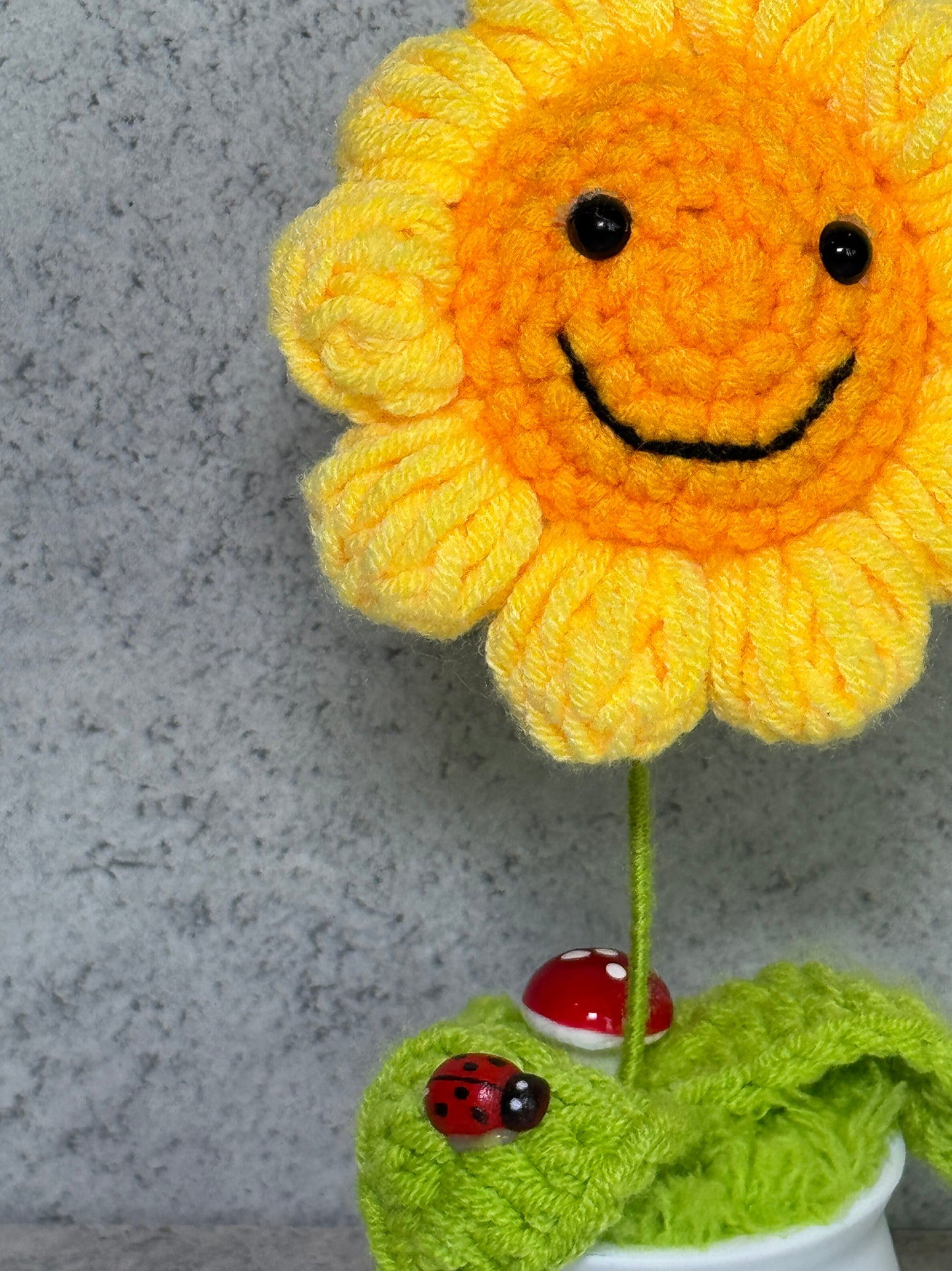 Handmade Crochet Positivity Plush – Uplifting Gifts & Home Décor by CraftnCrumble LLC