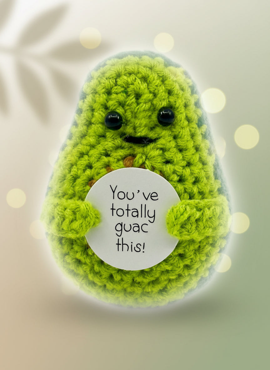 Crochet avocado