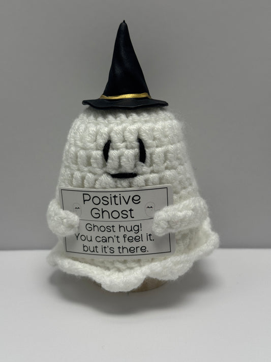 Handmade Crochet Positivity Plush – Uplifting Gifts & Home Décor by CraftnCrumble LLC