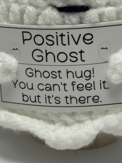 Handmade Crochet Positivity Plush – Uplifting Gifts & Home Décor by CraftnCrumble LLC