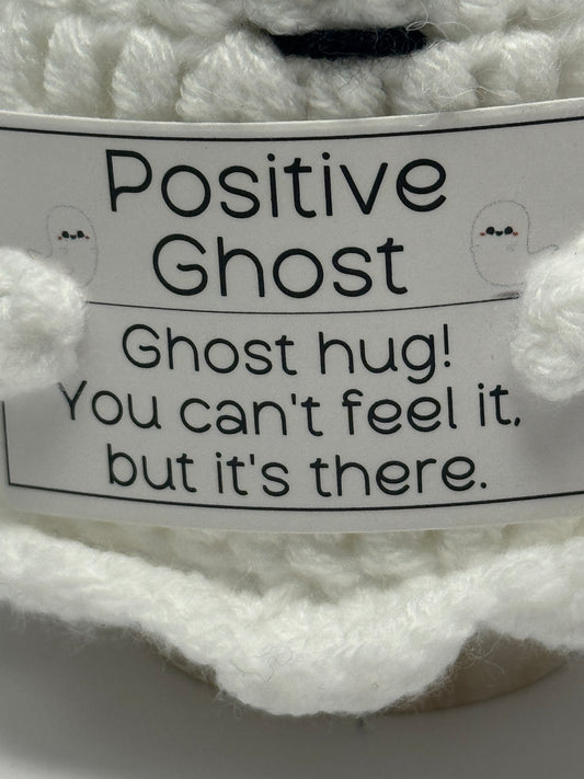 Handmade Crochet Positivity Plush – Uplifting Gifts & Home Décor by CraftnCrumble LLC