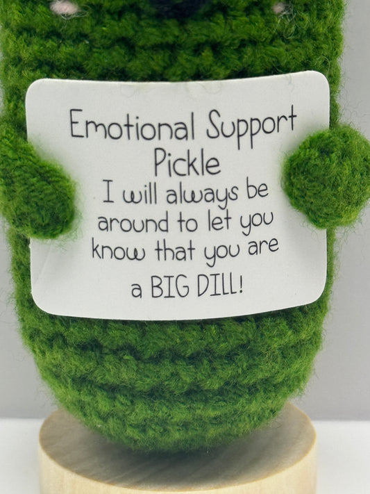 Handmade Crochet Positivity Plush – Uplifting Gifts & Home Décor by CraftnCrumble LLC