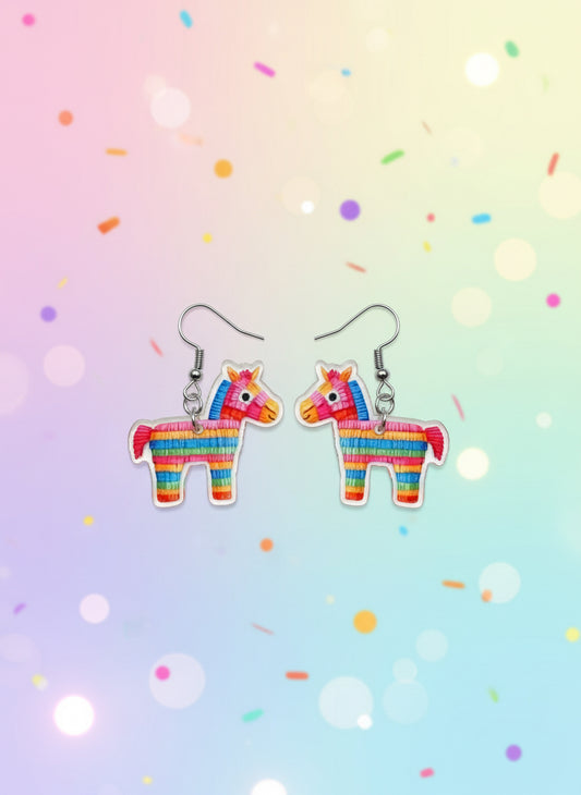 piñata earrings