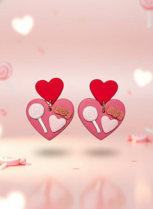 polymer clay earrings