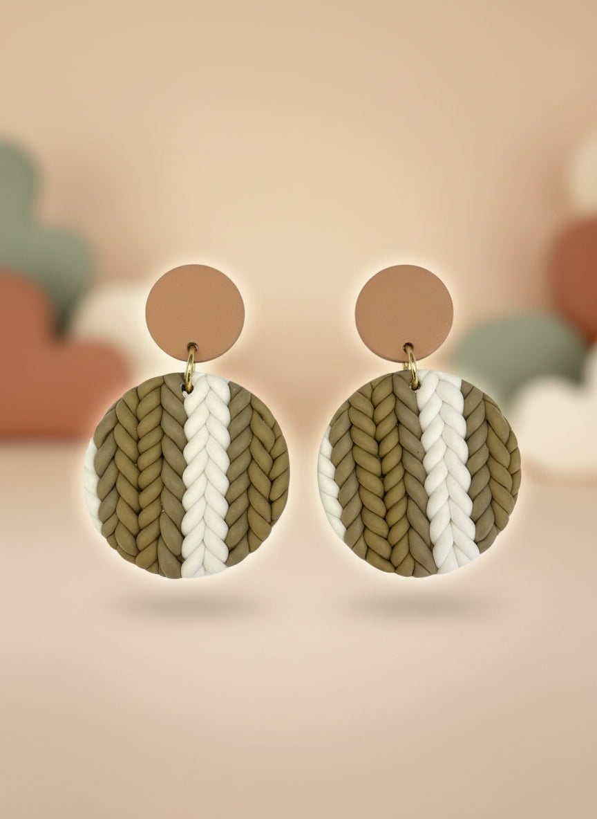 polymer clay earrings