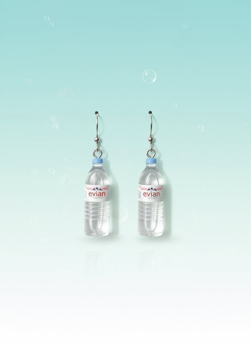 waterbottle earrings