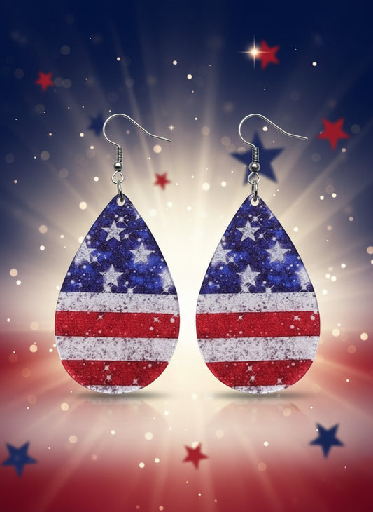 patriot earrings