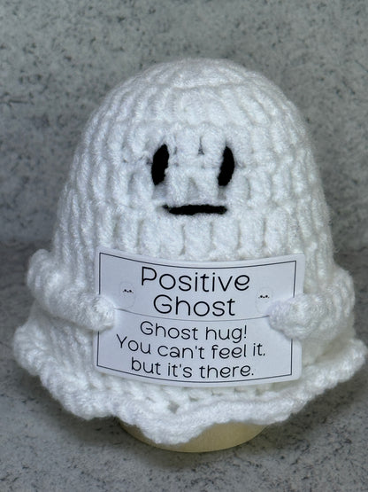 Handmade Crochet Positivity Plush – Uplifting Gifts & Home Décor by CraftnCrumble LLC