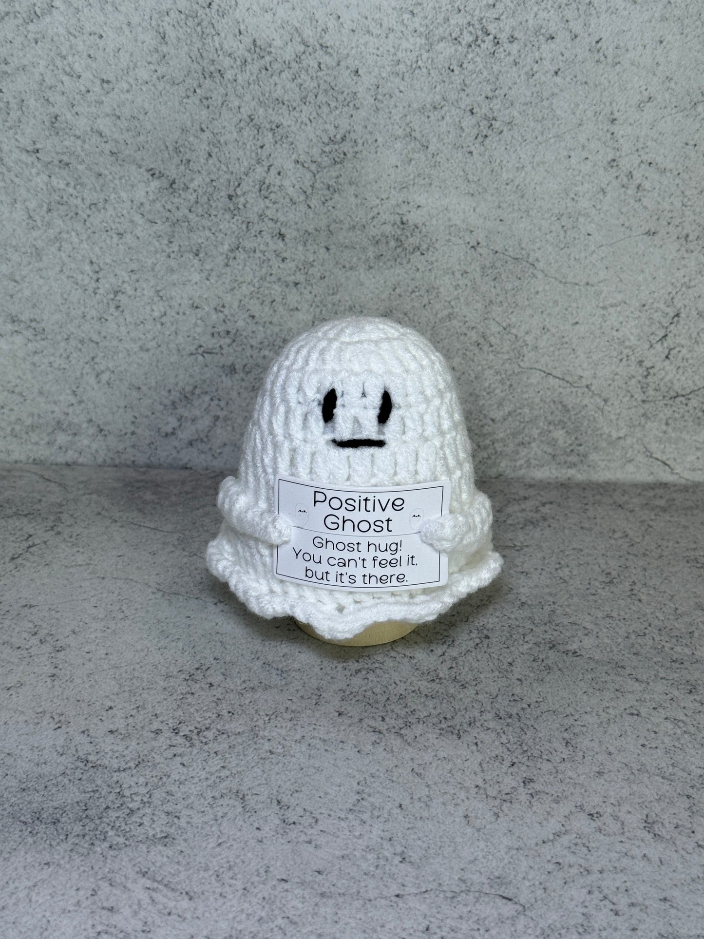 Handmade Crochet Positivity Plush – Uplifting Gifts & Home Décor by CraftnCrumble LLC