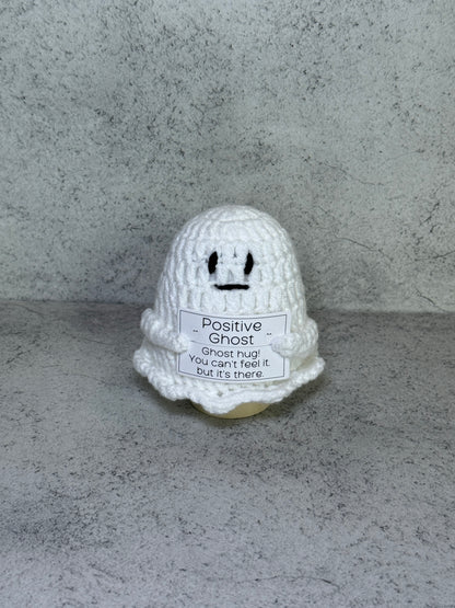 Handmade Crochet Positivity Plush – Uplifting Gifts & Home Décor by CraftnCrumble LLC