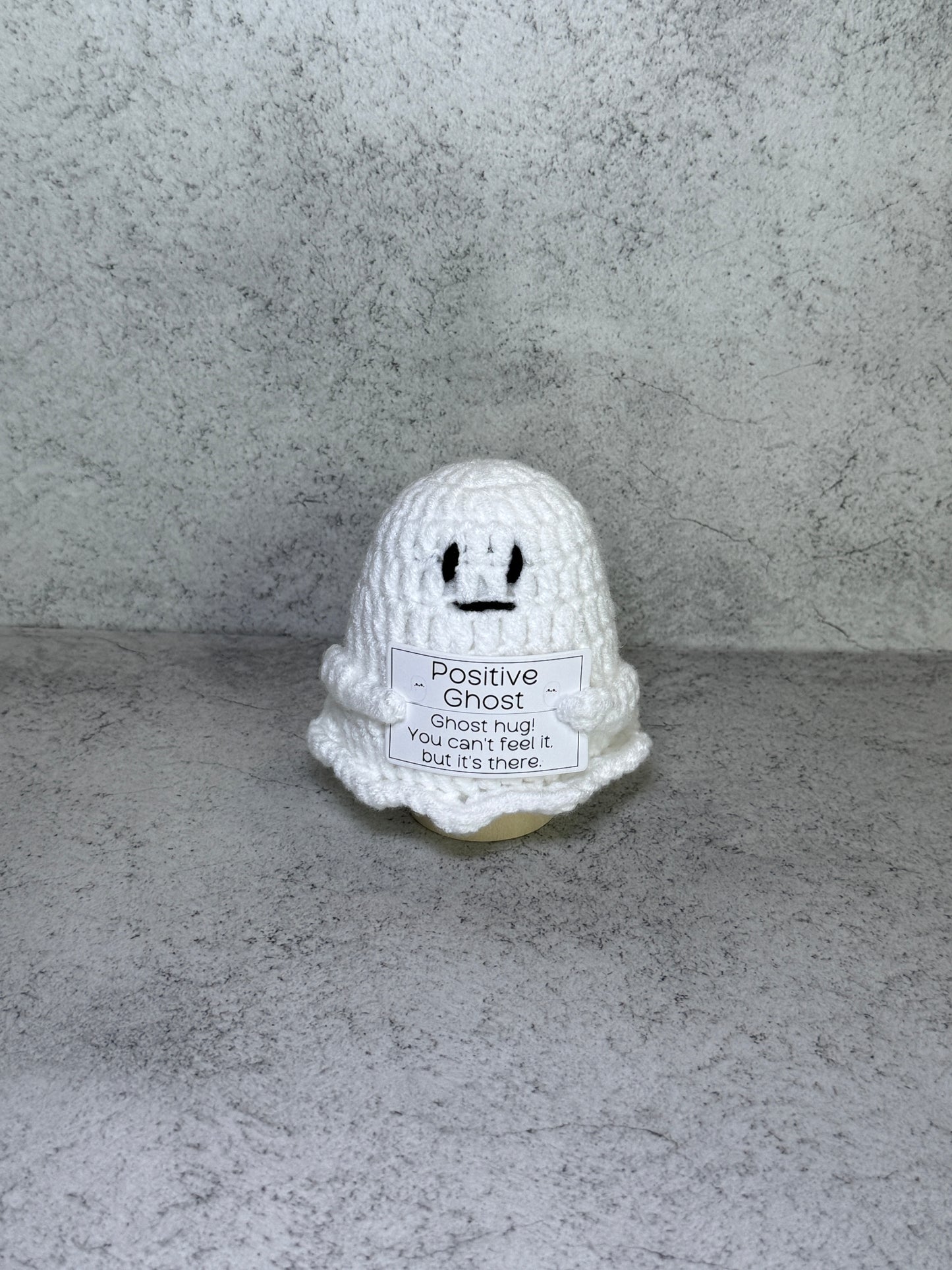 Handmade Crochet Positivity Plush – Uplifting Gifts & Home Décor by CraftnCrumble LLC