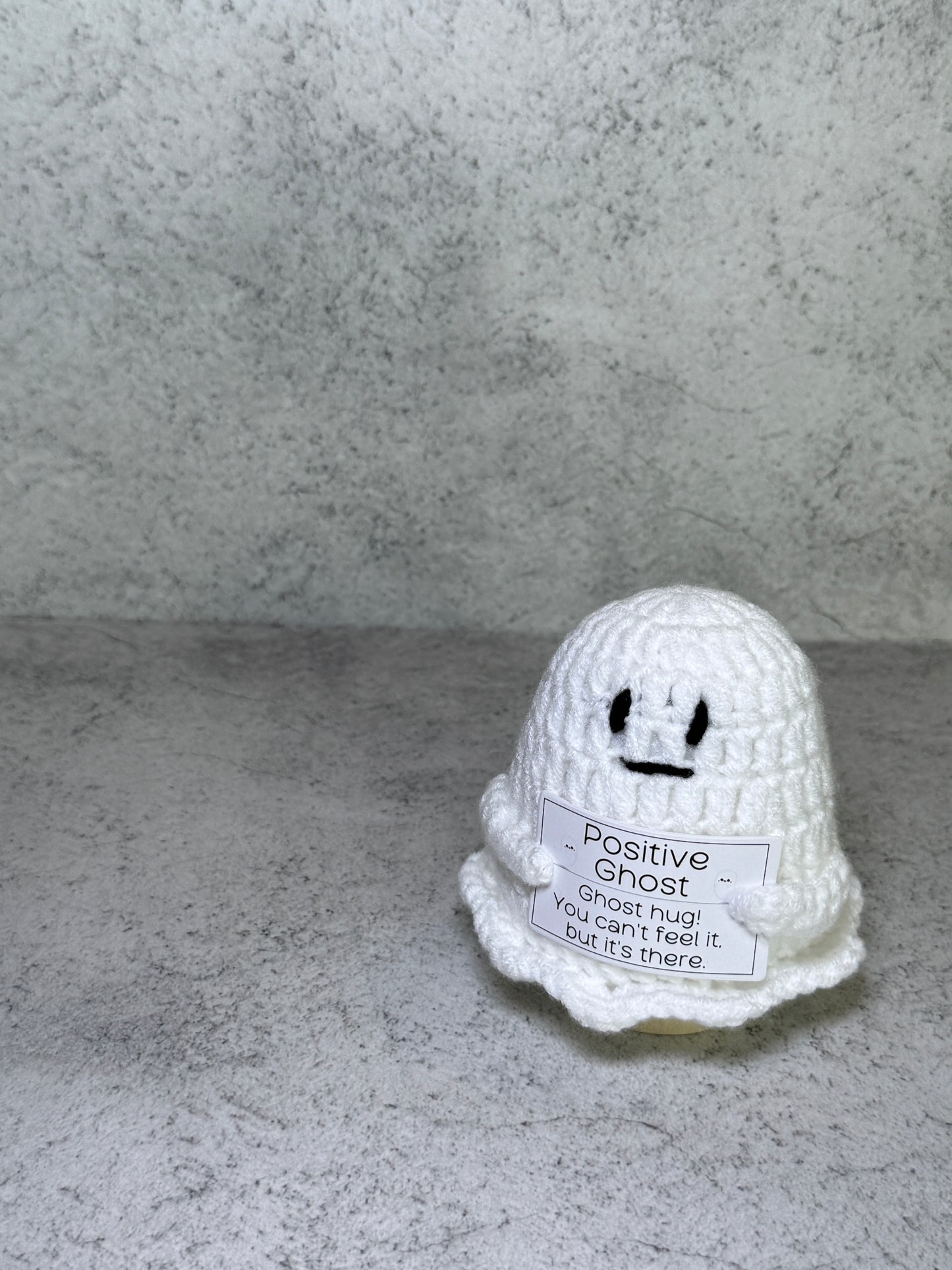 Handmade Crochet Positivity Plush – Uplifting Gifts & Home Décor by CraftnCrumble LLC