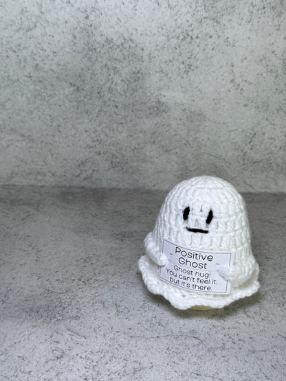 Handmade Crochet Positivity Plush – Uplifting Gifts & Home Décor by CraftnCrumble LLC