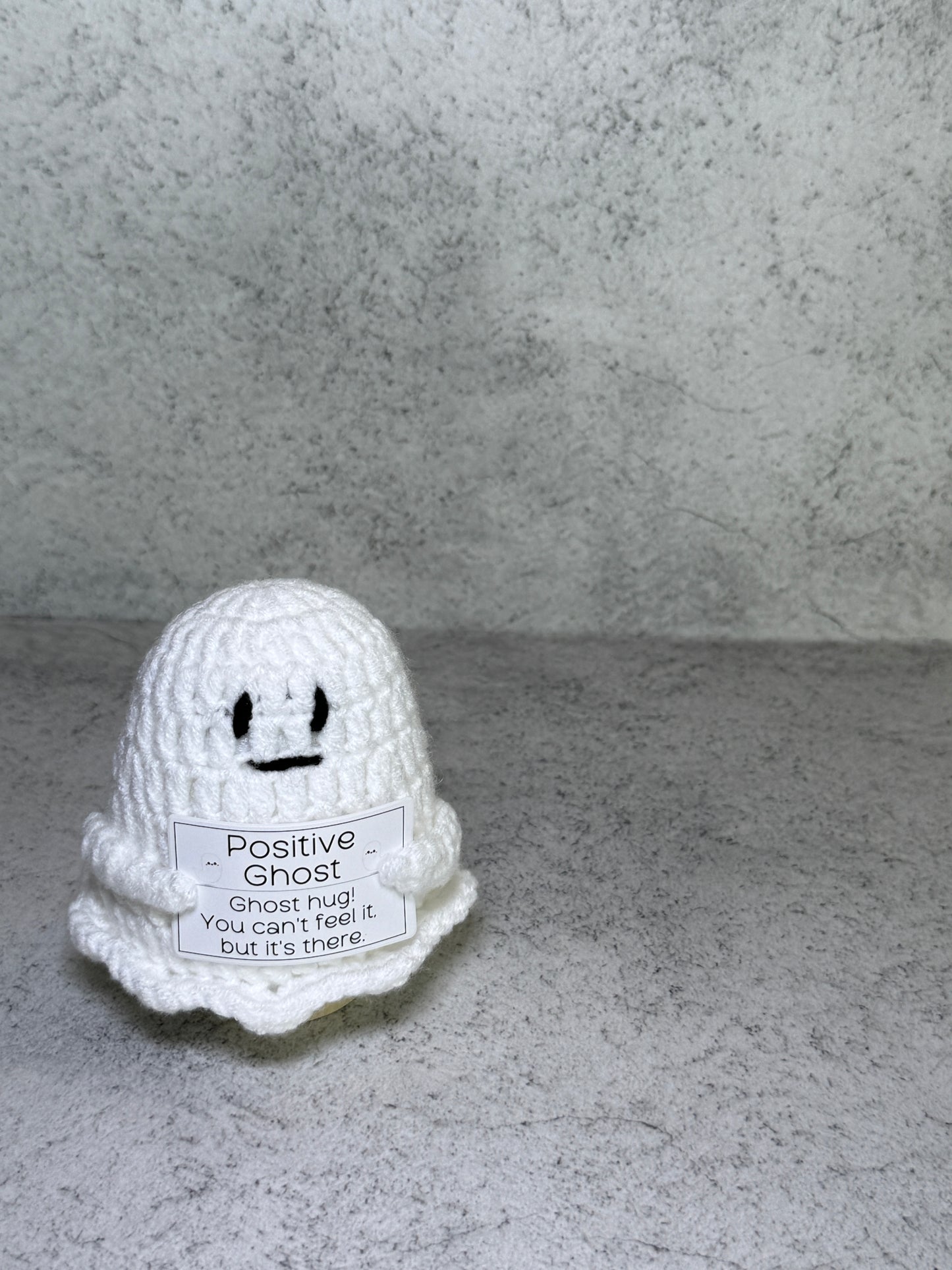 Handmade Crochet Positivity Plush – Uplifting Gifts & Home Décor by CraftnCrumble LLC