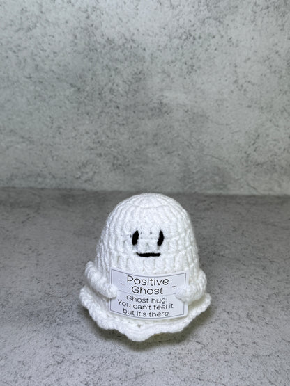 Handmade Crochet Positivity Plush – Uplifting Gifts & Home Décor by CraftnCrumble LLC