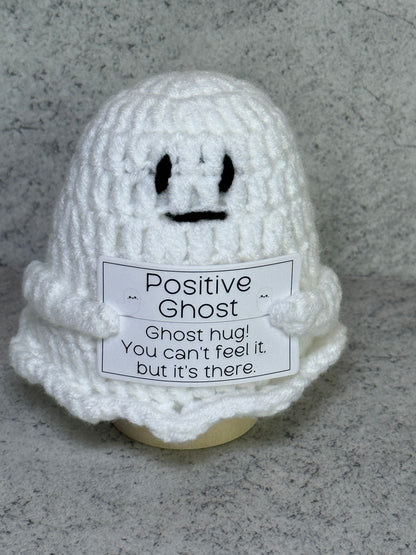 Handmade Crochet Positivity Plush – Uplifting Gifts & Home Décor by CraftnCrumble LLC