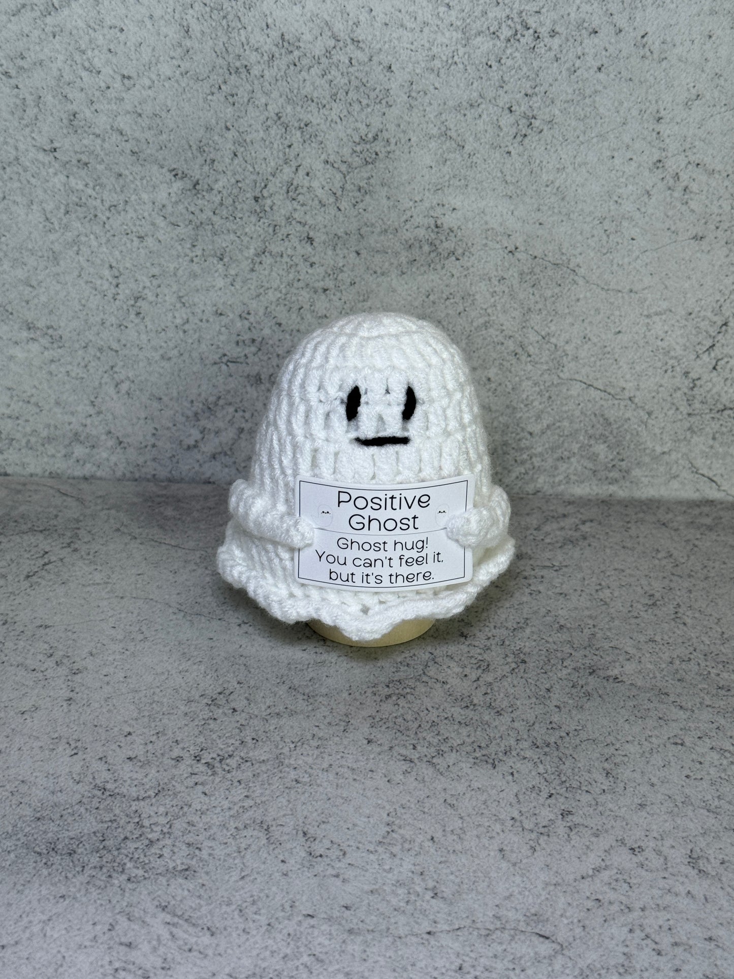 Handmade Crochet Positivity Plush – Uplifting Gifts & Home Décor by CraftnCrumble LLC