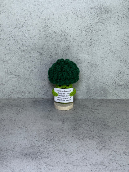 Handmade Crochet Positivity Plush – Uplifting Gifts & Home Décor by CraftnCrumble LLC