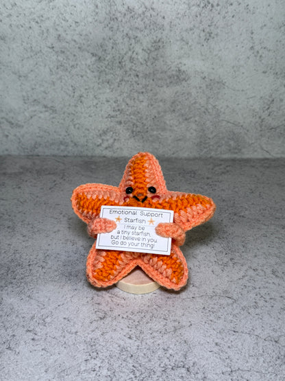 Handmade Crochet Positivity Plush – Uplifting Gifts & Home Décor by CraftnCrumble LLC