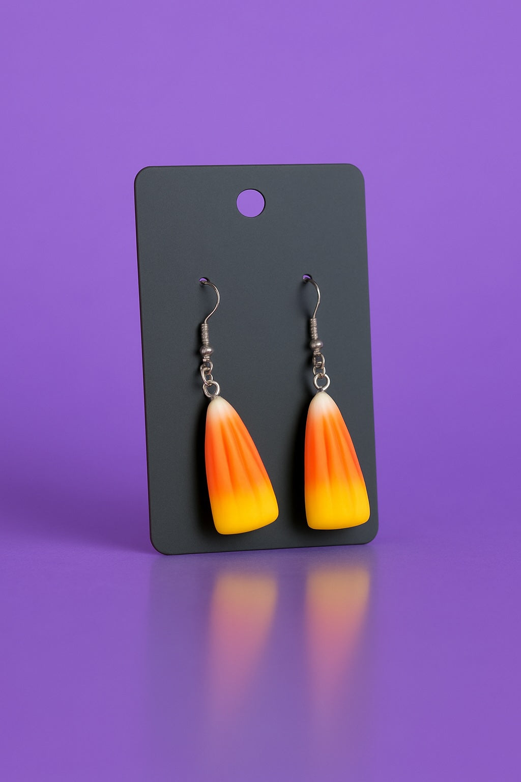 Candy Corn Earrings