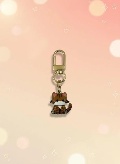 Calico Cat Keychain