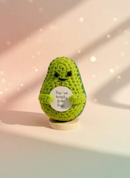 Crochet avocado