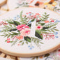 DIY Floral Letter Embroidery Kit – Handmade Alphabet Stitching Kit by Craft-N-Crumble