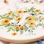DIY Floral Letter Embroidery Kit – Handmade Alphabet Stitching Kit by Craft-N-Crumble