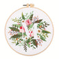 DIY Floral Letter Embroidery Kit – Handmade Alphabet Stitching Kit by Craft-N-Crumble