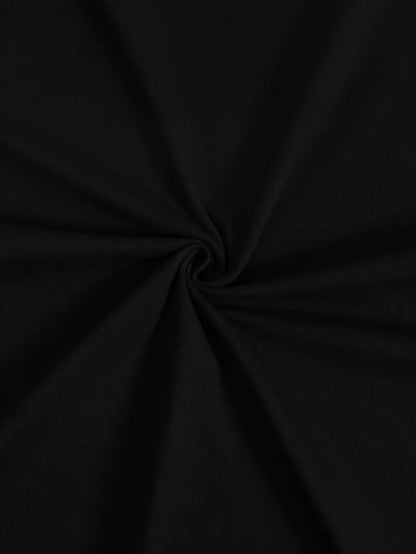 67 number six seven meme t-shirt black fabric close-up for funny ice cream drip graphic tee.