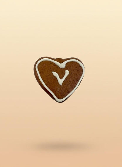 Assorted Fake Cookie Magnets heart-shaped cookie with icing decoration, perfect for playful fridge decor.