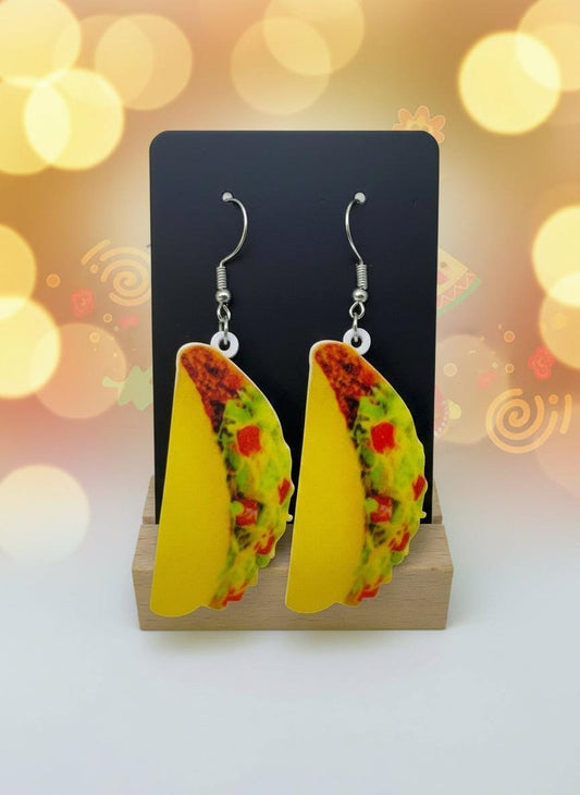 taco earrings