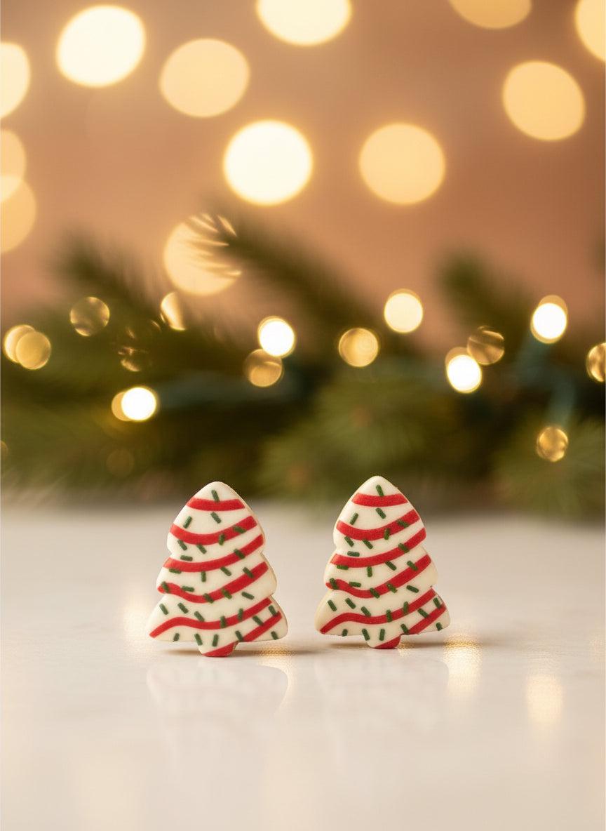 debbie cakes earrings studs