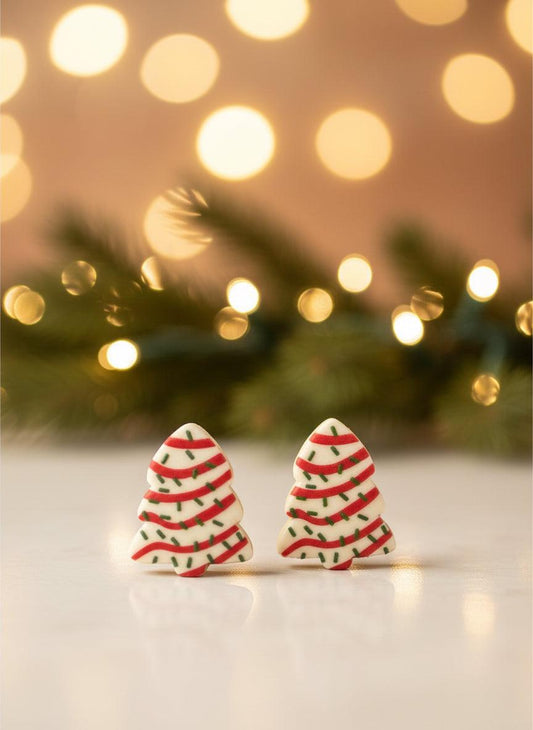 debbie cakes earrings studs